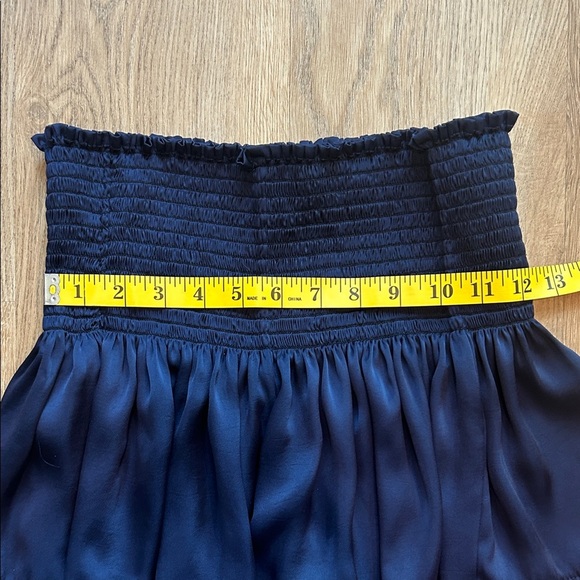 Koch Chic High Waist Navy Blue Women's Shorts - Picture 5 of 6